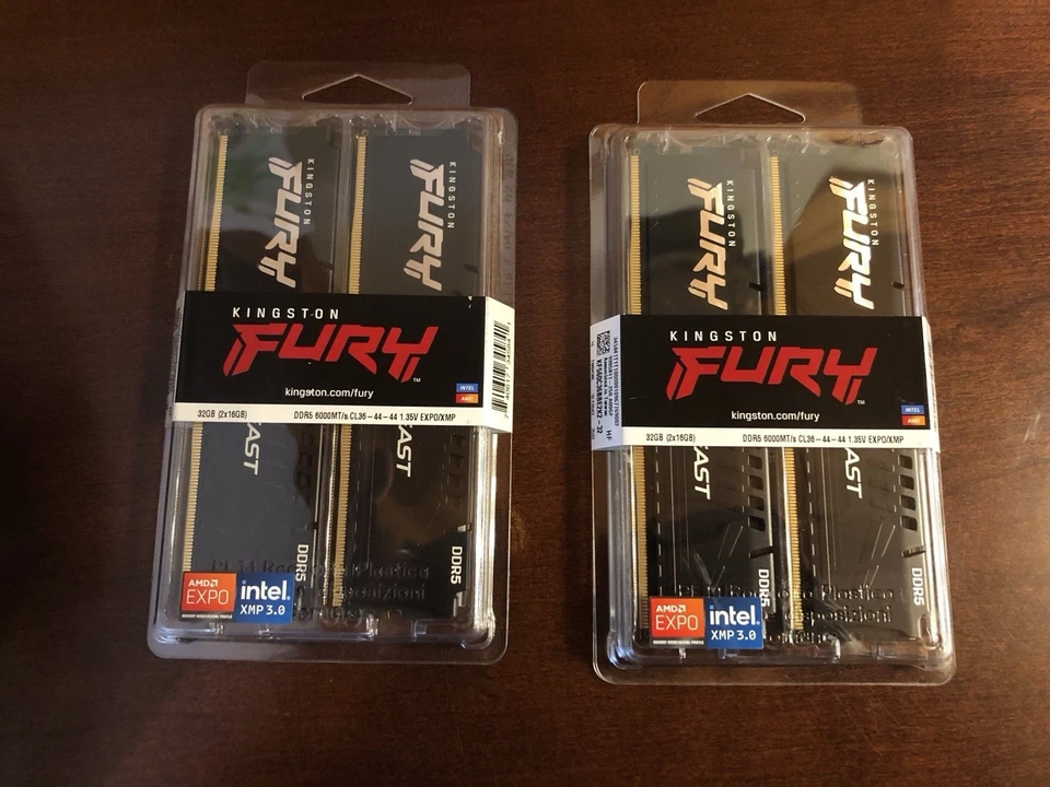 Kingston FURY Beast 32GB (2x16GB) DDR5-6000 CL36-38-38 KF560C36BBEK2-32