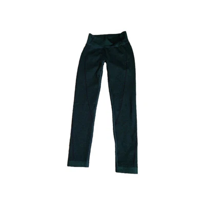 Offline By Aerie Leggings Hi Rise Dark Green And Black Womens Small - Image 1 of 4