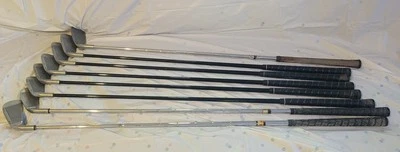 Big Brother Professional 8 irons RH lightweight graphite gt 75i S 2 3 4 6 8 9 P - Image 1 of 4