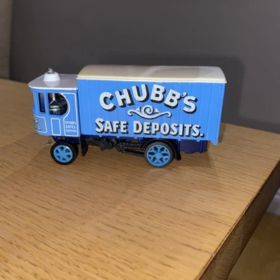 MATCHBOX MODELS OF YESTERYEAR Y-37 1929 Garrett Steam Wagon Chubbs Safe - Image 1 of 4