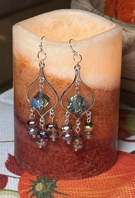 Swarovski Crystal Chandelier Earrings - Image 1 of 4