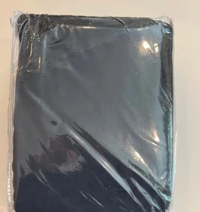 Pottery Barn Terciopelo Sarga Blackout Cortina Azul Marino 50" x 84" NUEVO - Imagen 1 de 1