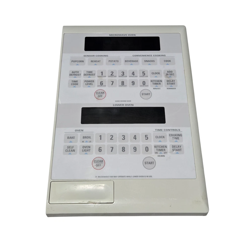 GE Microwave Oven Combo Control Panel ONLY WB36X10093 - Image 1 of 3