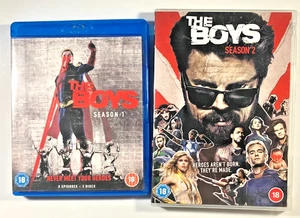 The Boys Amazon Series Season 1 Blu-Ray & Season 2 DVD UK PAL Karl Urban VG HTF! - Picture 1 of 10