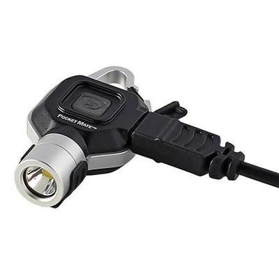 Streamlight 73300 Pocket Mate® USB Rechargeable Keychain Flashlight SILVER - Image 1 of 2