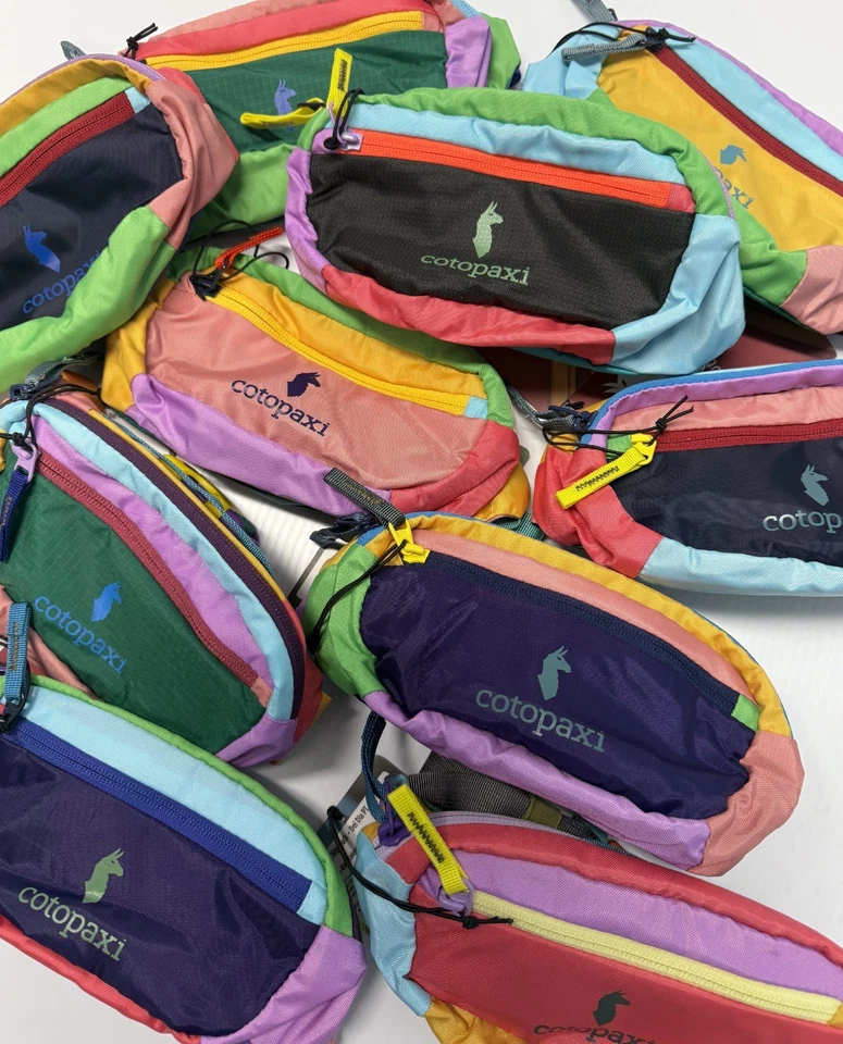 TWO Cotopaxi 1.5L Kapai Hip Pack Del Dia PT Colorway - Black Front