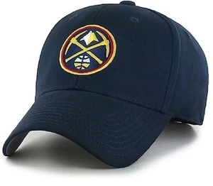 DENVER NUGGETS HAT MVP NAVY BLUE AUTHENTIC NBA BASKETBALL ADJUSTABLE NEW CAP - Picture 1 of 3