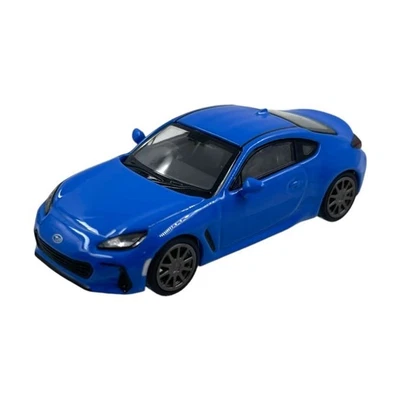 Modellino Auto Pop Race 1/64 Subaru BRZ WR Blue - Immagine 1 di 3