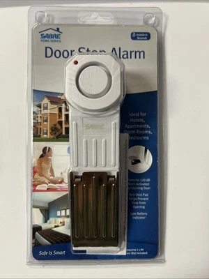 Alarma de seguridad para tope de puerta SABRE / Sirena 120 dB / Hogar Viaje Dormitorio Apts HS-DSA Nuevo Foto 1 de 2