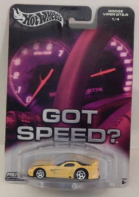Спортивный автомобиль Dodge Viper GTS-R Hot Wheels Auto Affinity получил скорость? Real Riders - Изображение 1 из 4