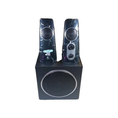 Logitech Z523 Speaker System with Subwoofer  Model S-00076A in Black - Image 1 of 4