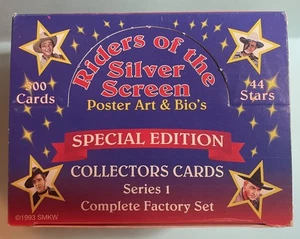 Riders of the Silver Screen Serie 1 Trading Cards Factory Set Lone Ranger - Bild 1 von 2