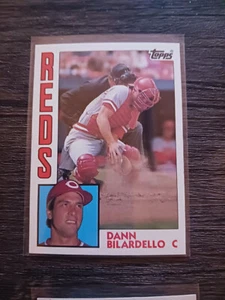 1984 Topps Tiffany #424 Dann Bilardello Cincinnati Reds - Combined Shipping! - Picture 1 of 1