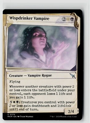 MTG Murders At Karlov Manor Wispdrinker Vampire (Showcase) x4 NM Uncommon - Image 1 of 2