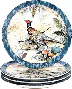 Harvest Gatherings 11" Dinner Plates, Set of 4, Multicolor - Picture 1 of 7