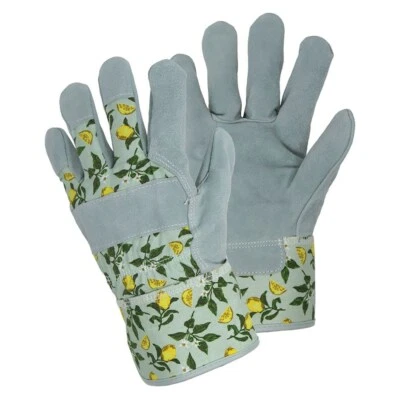 Briers Sicilian Lemon Thorn Proof Gardening Gloves Ladies Medium, Rigger Gloves - Image 1 of 4