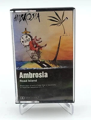 Ambrosia Road Island Cassette 1982 Warner bros Tested Working Foto 1 de 4