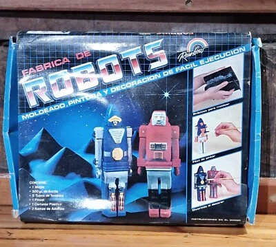 VINTAGE TRANSFORMERS ROBOTS FACTORY NIB 1980'S BRAND RAINBOW - Image 1 of 4