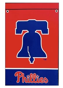 MLB Philadelphia Phillies IPG Team Spirit House Flag 28” x 40” Double Side Flag - Picture 1 of 7