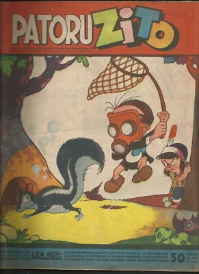 PATORUZITO, 1950, ARGENTINA, CARTOONS MAGAZINE, 24 PAGES - Image 1 of 2