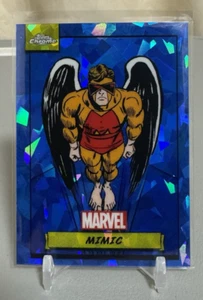 2024 TOPPS CHROME MARVEL SAPPHIRE MIMIC BASE #147 - Picture 1 of 2