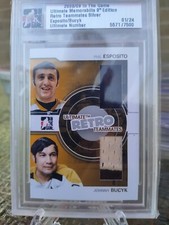 2008/09 Itg Ultimate Retro Teammates Phil Esposito & Johnny Bucyk 1/24
