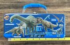 Jurassic World Dinosaurier Blech Werkzeugkiste Griff Riegel/Scharnier Bleistift Box Aufbewahrung