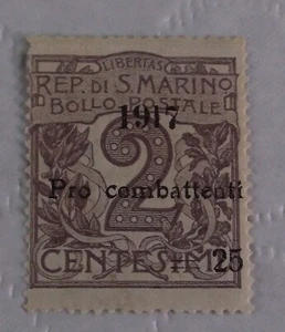 San Marino Stamp B1 MNH Cat $37.50 - Picture 1 of 1