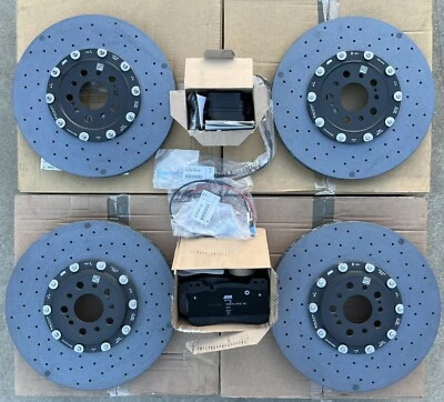 ¡¡¡ROTORES Y PASTILLAS DE FRENO DE CERÁMICA DE CARBONO NUEVOS OEM BMW G80 M3 G82 M4!!! DISCOS CCB Foto 1 de 4