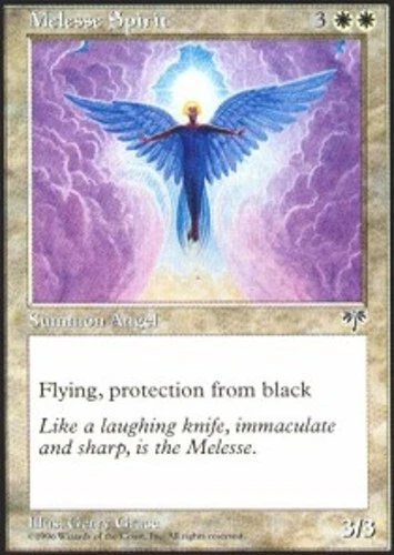 4 Melesse Spirit ~ Moderately Played Mirage 4x x4 Playset MTG Magic UltimateMTG  - Image 1 of 1