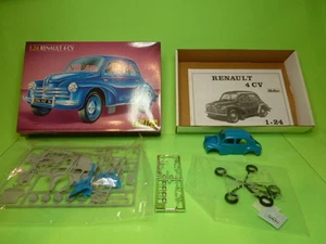HELLER KIT (unbuilt) 80762 RENAULT 4 CV - BLUE :24 - VERY GOOD IN BOX - Imagen 1 de 6
