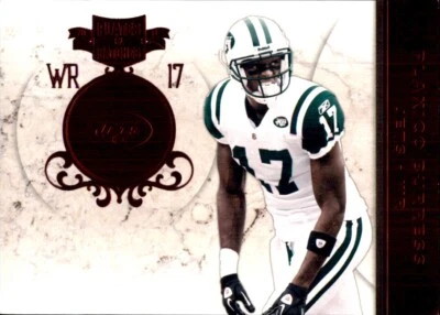 2011 Panini Plates and Patches #61 Plaxico Burress SERIAL #276/299 NEW YORK JETS - Image 1 of 2