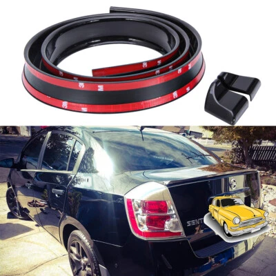 For Nissan Sentra 59” Car Rear Wing Lip Spoiler Trunk Roof Trim Sticker Decor - Изображение 1 из 4