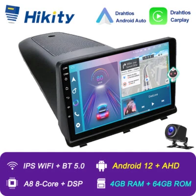 HIKITY 4+64GB Android 15 para Opel Antara 2007-2017 GPS Navi WiFi Radio Coche Carplay DAB+
