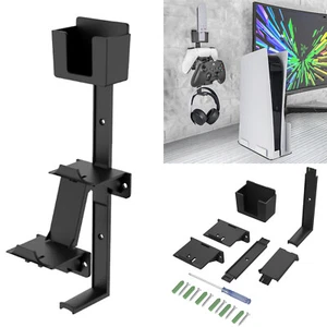 For PS5/PS4/XBox One/Switch Controller Wall Mount Storage Bracket Headset Holder - Picture 1 of 14