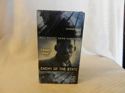 Enemy of the State (VHS, 1999) Will Smith, Gene Hackman - Image 1 of 3