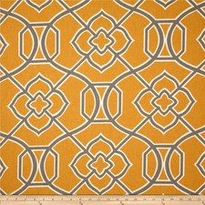 Discount Fabric Richloom Upholstery Drapery Malibar Apricot Geometric MM44