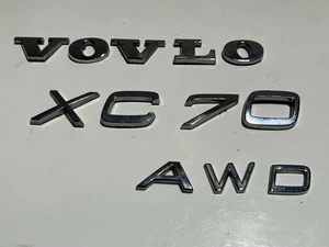 01 02 03 04 05 06 07 VOLVO XC70 XC 70 AWD REAR EMBLEM LOGO BADGE OEM  - Bild 1 von 5