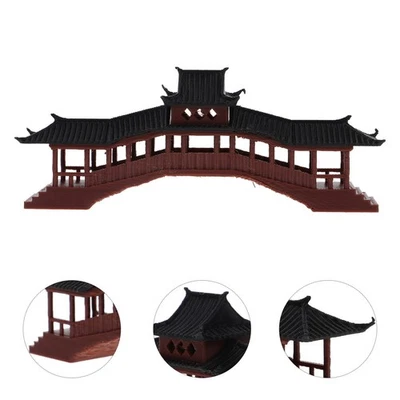  Fish Tank Ornaments Aquarium Décor Thematic Decor Small Resin Bridge - image 1 of 4