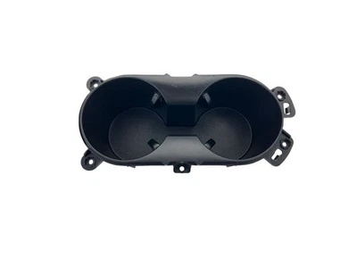 Console central frontal KIA Forte 2019-2024 porta-copo duplo preto - Imagem 1 de 4