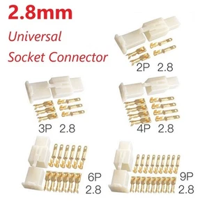 Connecteur broche borne douille 4 broches 6 broches nombreux trous 2 broches 2,8 - Afbeelding 1 van 9