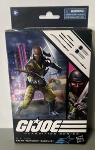 G.I. Joe Classified Series #80: Ralph "Nunchuk" Badducci de Hasbro ~NUEVO - Imagen 1 de 6