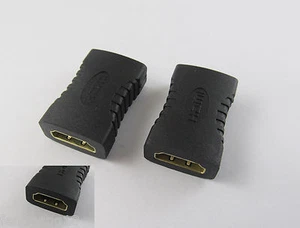 HDMI Female To Female Coupler Gender Extender Adapter Connector F/F HDTV 1080P - Picture 1 of 1