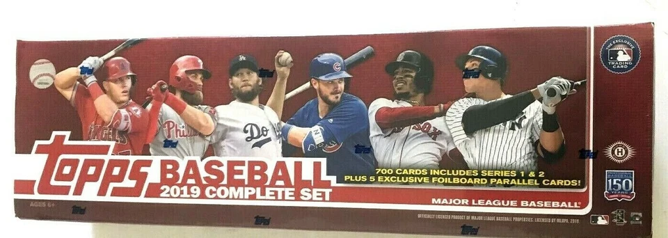 Juego completo de pasatiempos de béisbol Topps 2019 de fábrica Foto 1 de 1