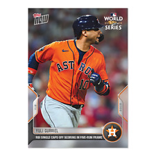 2022 TOPPS NOW #1148 YULI GURRIEL HOUSTON ASTROS FINISHED OFF 5 RUN INNING