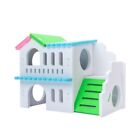 Small Hideout Multi Chamber House Colorful for Play Nesting Habitat