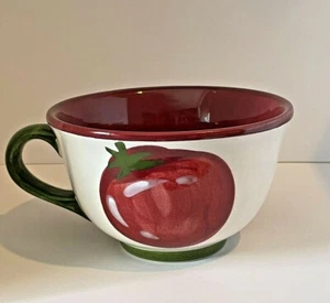 Living Art saucy tomato soup bowl Hand Painted Made in Australia - Bild 1 von 5