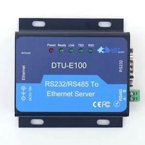 Servidor serie DTU Rs232/RS485 ir a Ethernet RJ45 convertidor TCP/IP Ethernet - Imagen 1 de 4