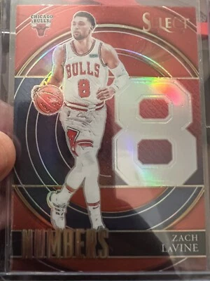 Chicago Bulls - Zach Lavine   2021-22 Select Numbers - Image 1 of 2