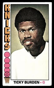 1976-77 Topps #51 Ticky Burden VG Condition - Picture 1 of 2